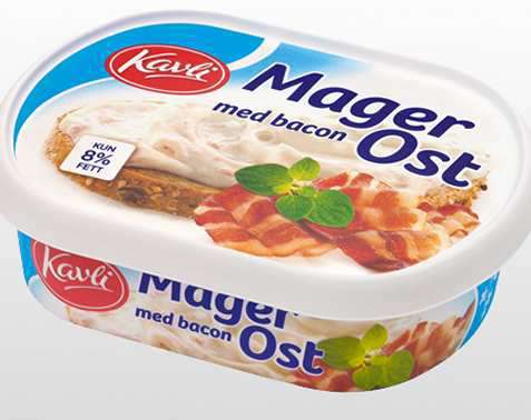 Bilde av Kavli magerost bacon beger. Bilde av Kavli magerost bacon beger.