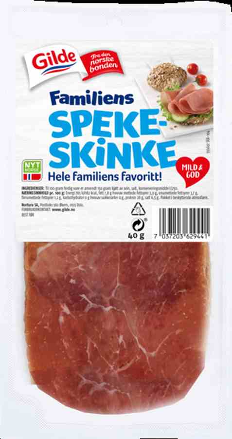 Bilde av Gilde familiens spekeskinke 40 gr. Bilde av Gilde familiens spekeskinke 40 gr.