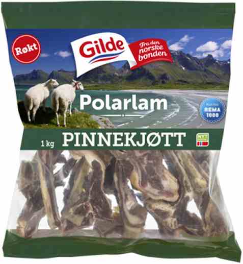 Bilde av Gilde Polarlam pinnekjøtt røkt. Bilde av Gilde Polarlam pinnekjøtt røkt.