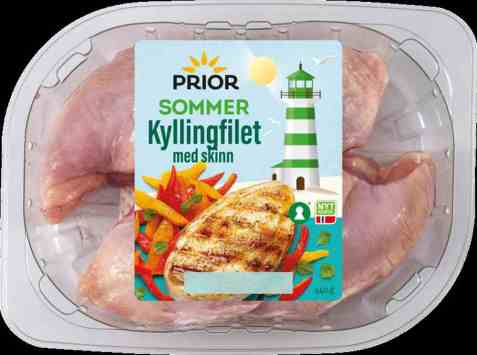 Bilde av Prior Kyllingfilet med skinn sommer. Bilde av Prior Kyllingfilet med skinn sommer.