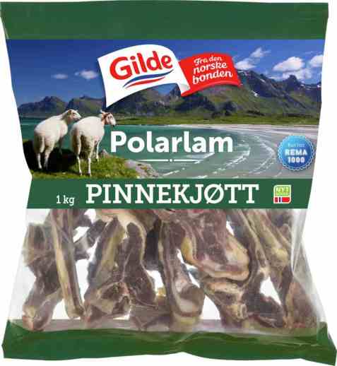 Bilde av Gilde Polarlam pinnekjøtt urøkt. Bilde av Gilde Polarlam pinnekjøtt urøkt.