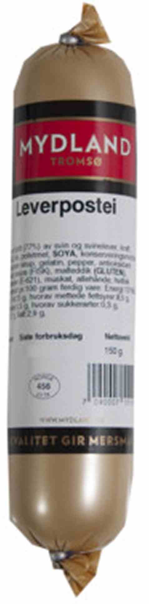 Bilde av Mydland leverpostei 150gr. Bilde av Mydland leverpostei 150gr.