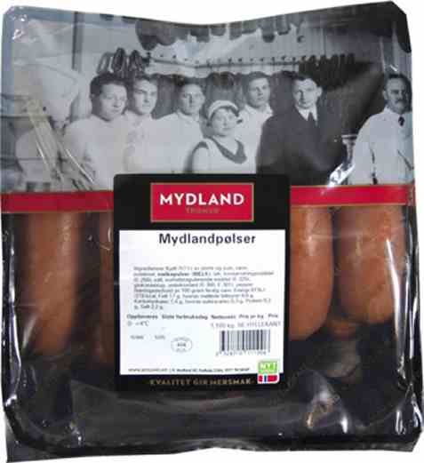 Bilde av Mydland mydlandpølse 1100gr. Bilde av Mydland mydlandpølse 1100gr.