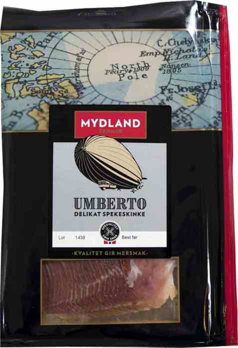 Bilde av Mydland spekeskinke umberto skivet 80gr. Bilde av Mydland spekeskinke umberto skivet 80gr.