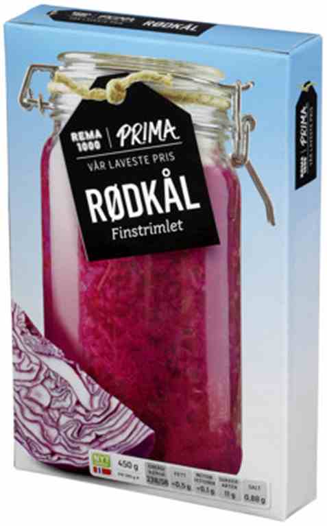 Bilde av Rema 1000 prima rødkål 450gr. Bilde av Rema 1000 prima rødkål 450gr.