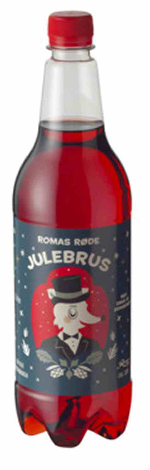 Bilde av Romas Røde Julebrus 1l. Bilde av Romas Røde Julebrus 1l.
