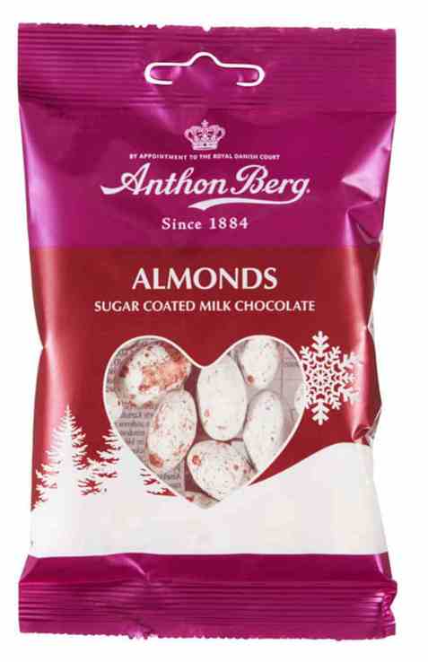 Bilde av Anthon Berg julemandler 80gr. Bilde av Anthon Berg julemandler 80gr.
