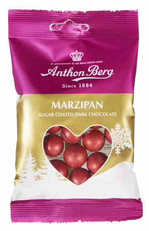 Bilde av Anthon Berg julemarsipan pose 80gr. Bilde av Anthon Berg julemarsipan pose 80gr.