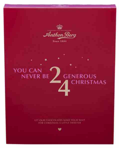 Bilde av Anthon Berg julekalender 237gr. Bilde av Anthon Berg julekalender 237gr.