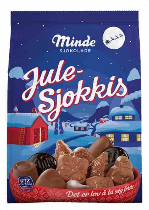 Bilde av Minde julesjokkis 340gr. Bilde av Minde julesjokkis 340gr.