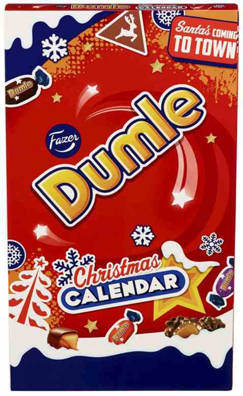 Bilde av Fazer Dumle adventskalender 210gr. Bilde av Fazer Dumle adventskalender 210gr.