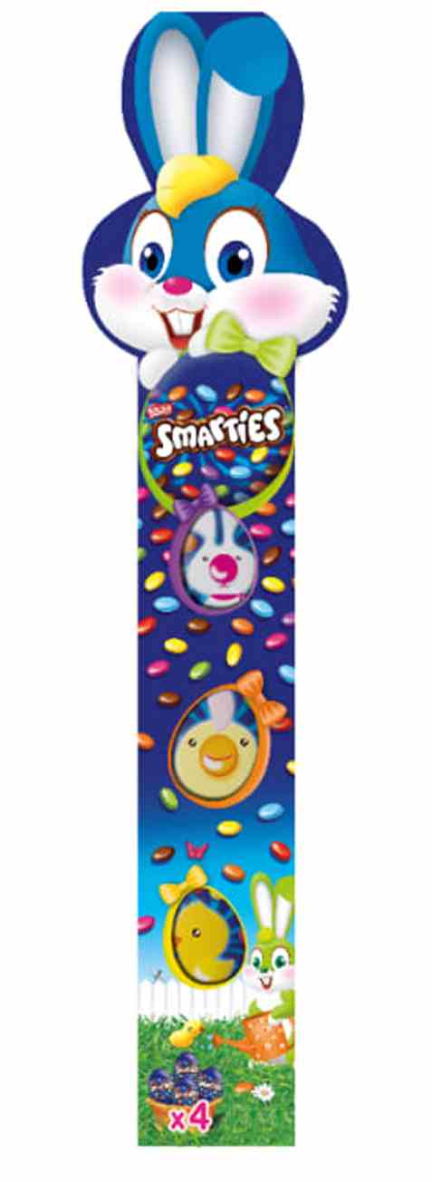 Bilde av Nestle smarties påskehare 70gr. Bilde av Nestle smarties påskehare 70gr.