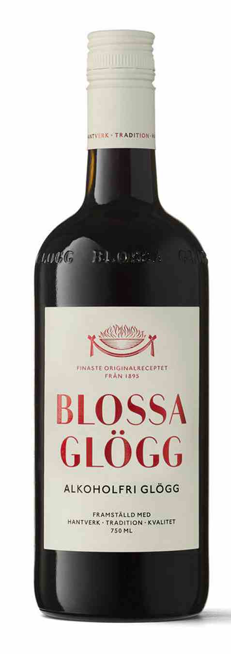 Bilde av Blossa alkoholfri gløgg 750ml. Bilde av Blossa alkoholfri gløgg 750ml.