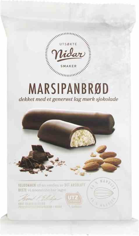 Bilde av Nidar Marsipanbrød 4pakke 110gr. Bilde av Nidar Marsipanbrød 4pakke 110gr.