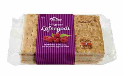 Bilde av Berthas lefsegodt Bringebær 200gr.