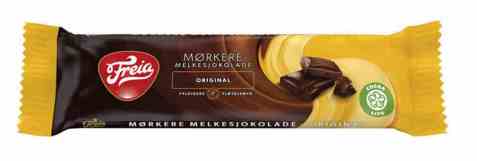 Bilde av Freia Mørkere Melkesjokolade original 35gr. Bilde av Freia Mørkere Melkesjokolade original 35gr.