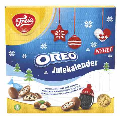 Bilde av Freia Oreo julekalender 286gr. Bilde av Freia Oreo julekalender 286gr.