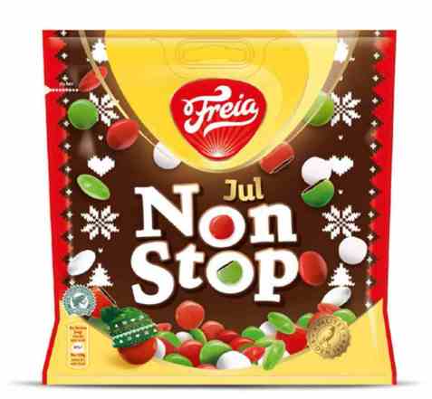 Bilde av Freia Nonstop jul 400gr. Bilde av Freia Nonstop jul 400gr.