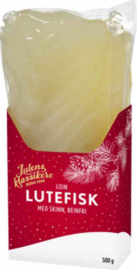 Bilde av Sjøfrisk lutefisk m/Skinn Benfri 500g julens klassikere. Bilde av Sjøfrisk lutefisk m/Skinn Benfri 500g julens klassikere.