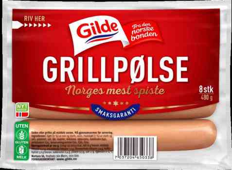 Bilde av Gilde Grillpølse.