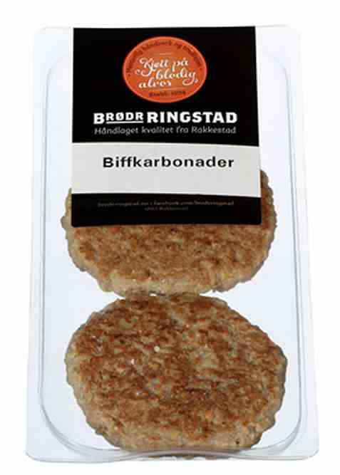 Bilde av Brødrene Ringstad Biffkarbonader 200gr. Bilde av Brødrene Ringstad Biffkarbonader 200gr.