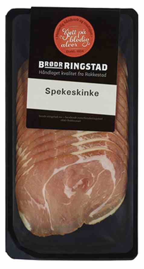 Bilde av Brødrene Ringstad Spekeskinke Skåret 100g. Bilde av Brødrene Ringstad Spekeskinke Skåret 100g.