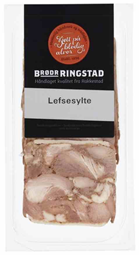 Bilde av Brødrene Ringstad Lefsesylte Skåret 100g. Bilde av Brødrene Ringstad Lefsesylte Skåret 100g.