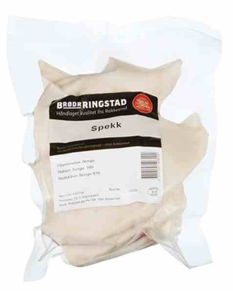 Bilde av Brødrene Ringstad spekk 700g. Bilde av Brødrene Ringstad spekk 700g.