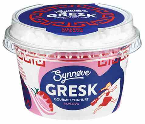 Bilde av Synnøve Gresk Gourmet Pavlova 156g. Bilde av Synnøve Gresk Gourmet Pavlova 156g.