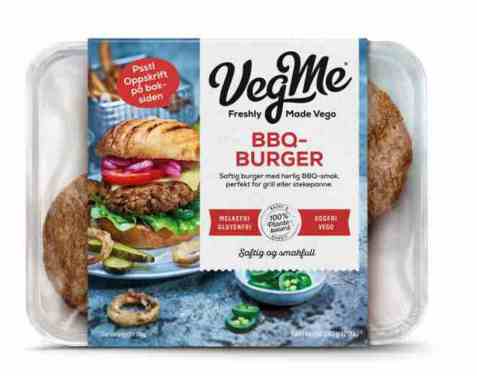 Bilde av Vegme Bbq-burger 240g. Bilde av Vegme Bbq-burger 240g.