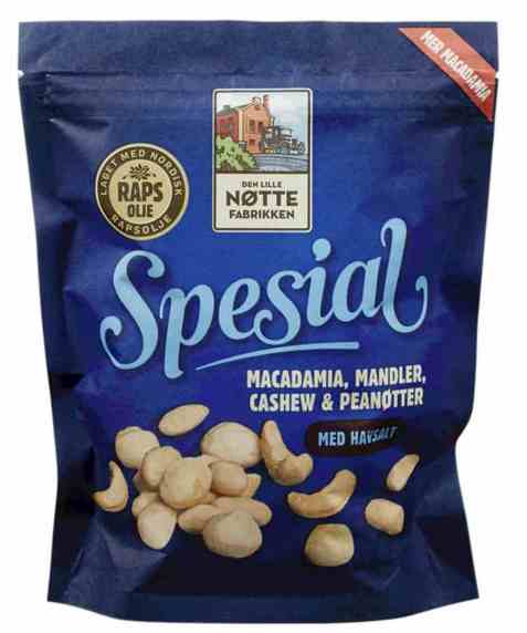 Bilde av Den Lille Nøttefabrikken spesial nøtter 270gr. Bilde av Den Lille Nøttefabrikken spesial nøtter 270gr.