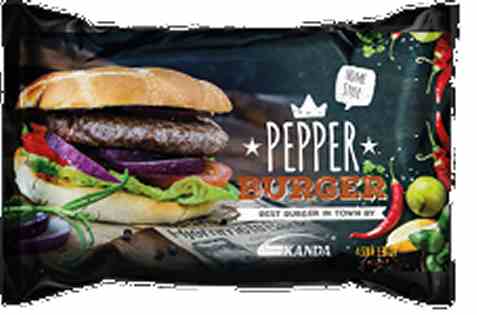 Bilde av Kanda pepperburger homestyle 4x130gr.