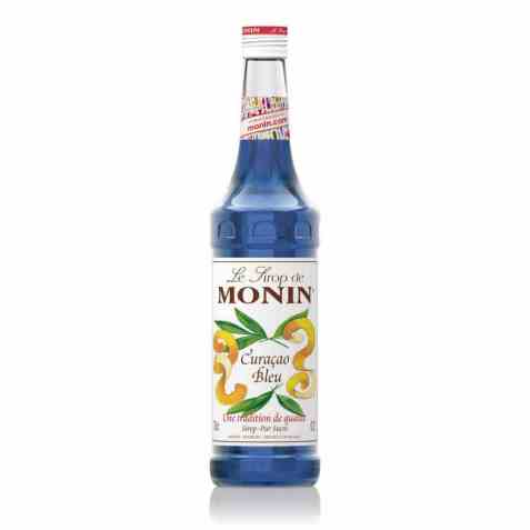 Bilde av Monin curacuo blå sirup.