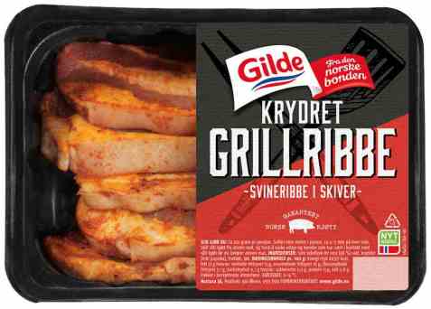Bilde av Gilde Krydret Grillribbe. Bilde av Gilde Krydret Grillribbe.