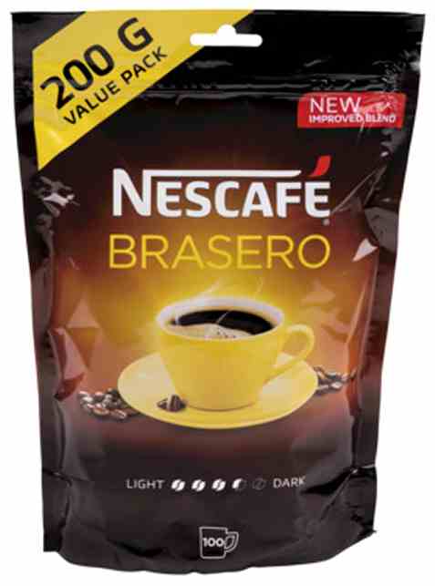 Bilde av Nescafe Brasero refill 200gr. Bilde av Nescafe Brasero refill 200gr.