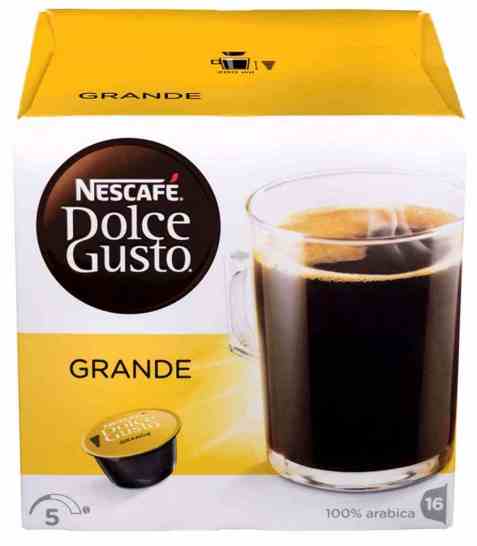 Bilde av Nescafe Dolce Gusto grande 16 kapsler. Bilde av Nescafe Dolce Gusto grande 16 kapsler.