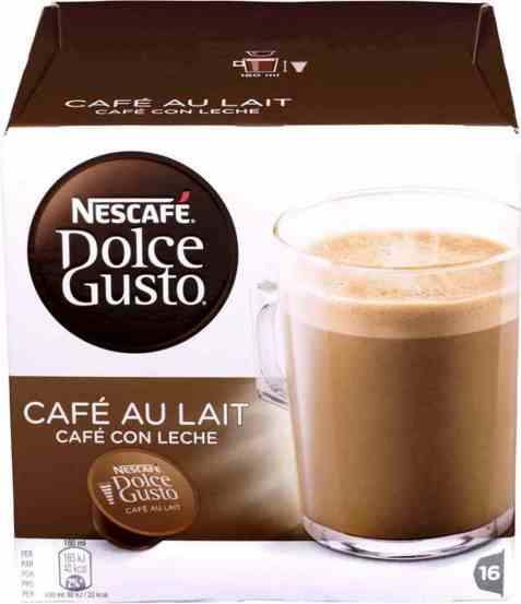 Bilde av Nescafe Dolce Gusto cafe au lait 16 kapsler.