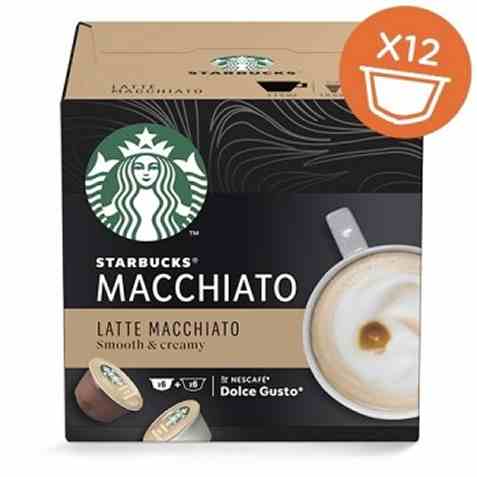Bilde av Nescafe Dolce Gusto starbucks latte macchiato. Bilde av Nescafe Dolce Gusto starbucks latte macchiato.