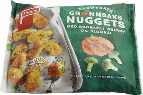 Bilde av Findus grønnsaks nuggets 310gr. Bilde av Findus grønnsaks nuggets 310gr.