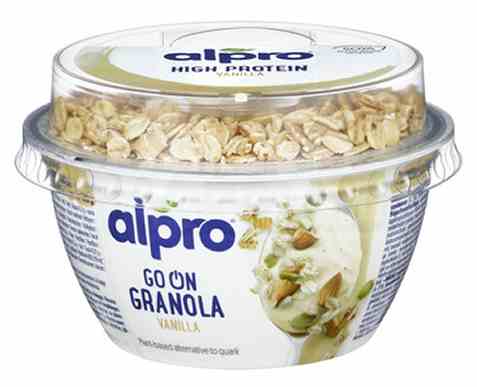 Bilde av Alpro greek style vanilje Crunchy Bowls 140g.