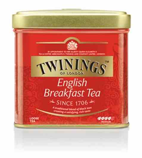 Bilde av Twinings English Breakfast tea 200 gr metallboks. Bilde av Twinings English Breakfast tea 200 gr metallboks.