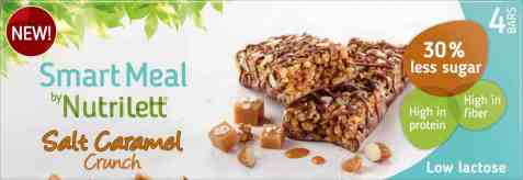 Bilde av Nutrilett bar salt caramel 4pk. Bilde av Nutrilett bar salt caramel 4pk.