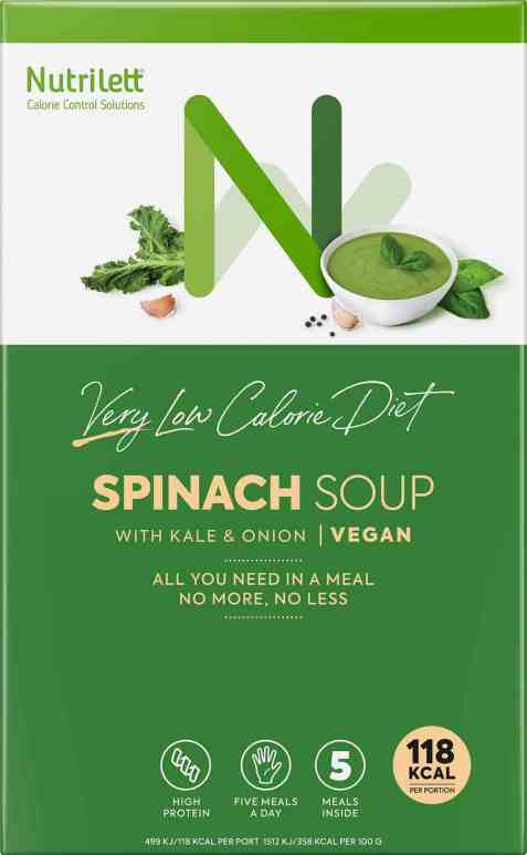 Bilde av Nutrilett soup spinat 5 pk. Bilde av Nutrilett soup spinat 5 pk.