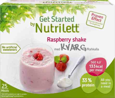 Bilde av Nutrilett shake VLCD Raspberry Kvarg.