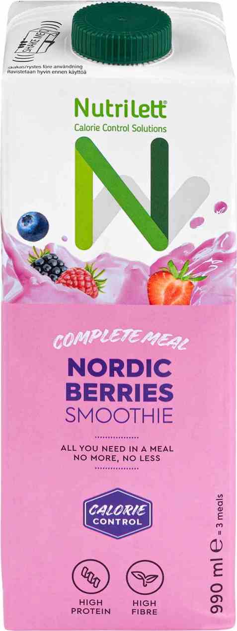 Bilde av Nutrilett smoothie nordic berries 990ml. Bilde av Nutrilett smoothie nordic berries 990ml.