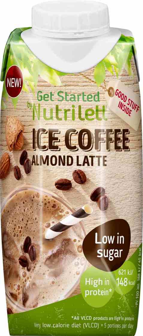 Bilde av Nutrilett drikke ice coffee almond latte 330ml. Bilde av Nutrilett drikke ice coffee almond latte 330ml.