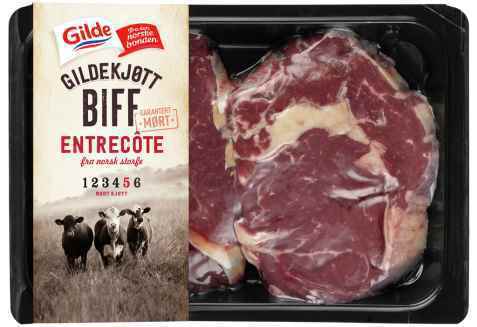 Bilde av Gilde Biff Entrecote. Bilde av Gilde Biff Entrecote.
