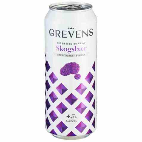 Bilde av Grevens cider skogsbær. Bilde av Grevens cider skogsbær.