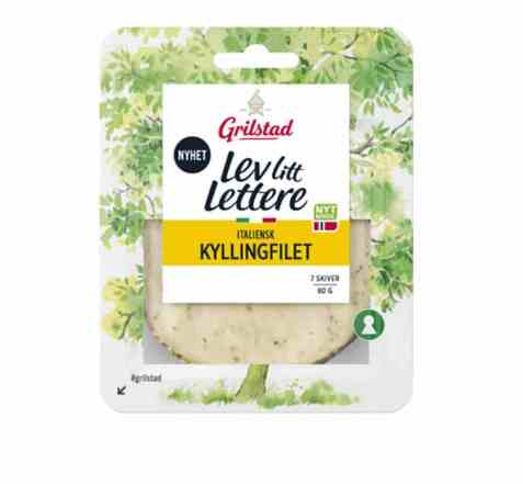 Bilde av Grilstad lev litt italiensk kyllingfilet. Bilde av Grilstad lev litt italiensk kyllingfilet.
