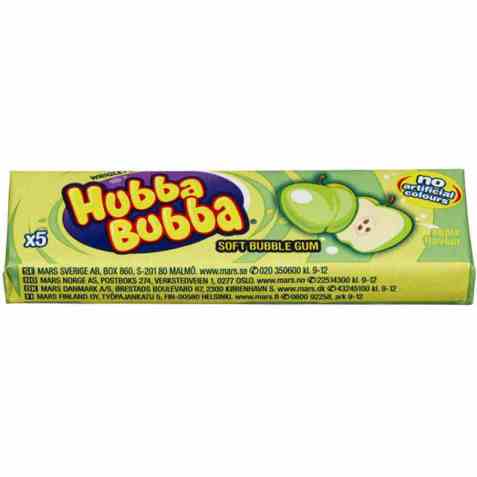 Bilde av Hubba Bubba eple.